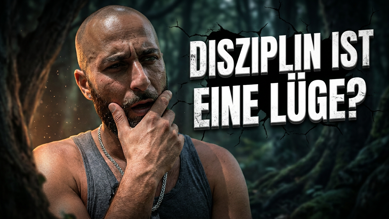 Mann denkt konzentriert über Klarheit, Motivation und Identität nach